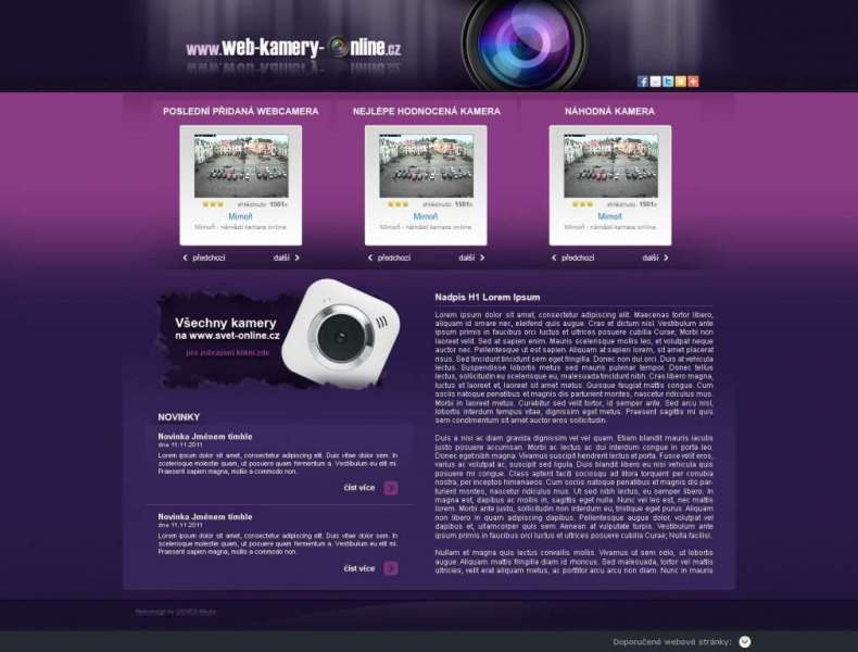 Webkamery online